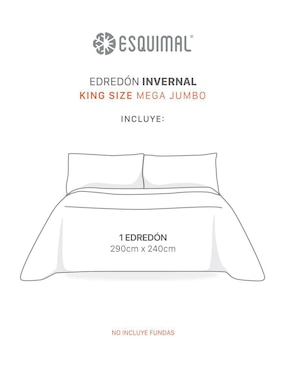 Edredón Esquimal Luxus invernal ondina