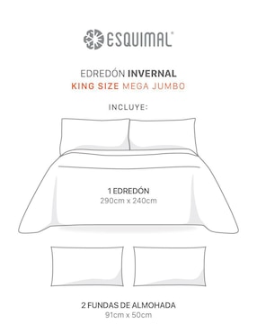 Set edredón Esquimal Luxus invernal jazz