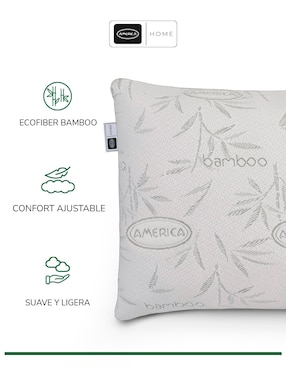 Almohada América Bamboo firmeza media