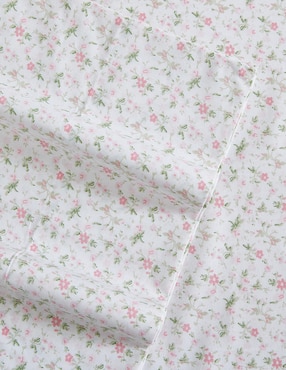 Juego de sábanas de algodón 200 hilos Laura Ashley Evie Pink