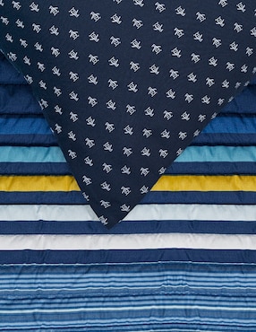 Set de colcha Original Penguin CLASSIC LIGHT BLUE