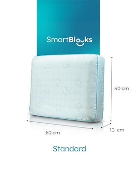Almohada Roomi Smart Blocks firmeza media