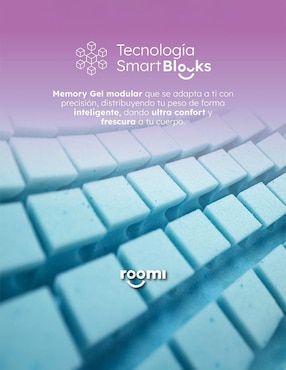 Almohada Roomi Smart Blocks firmeza alta