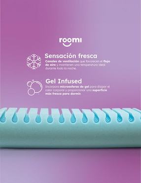 Almohada Roomi Smart Blocks firmeza alta