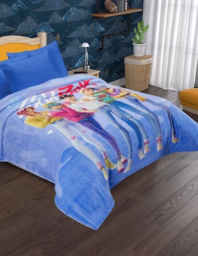Cobertor Providencia Serenity Guerreras K-Pop Saja Boys estampado infantil
