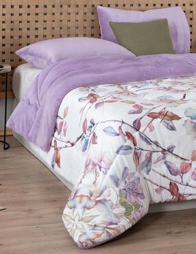 Cobertor Esquimal Invernal Albata estampado floral
