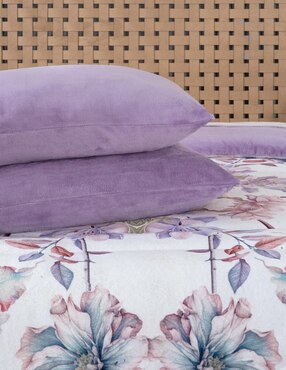 Cobertor Esquimal Invernal Albata estampado floral