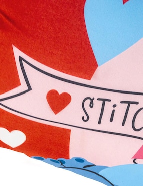 Almohada Providencia Súper Jumbo Stitch y Angel firmeza media