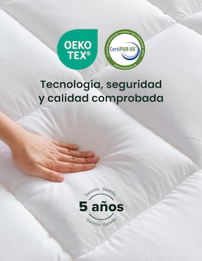 Colchoneta Zinus Mattress pad confort medio