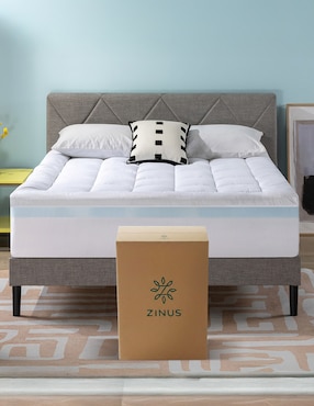 Colchoneta Zinus Topper confort medio