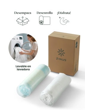 Colchoneta Zinus Topper confort medio