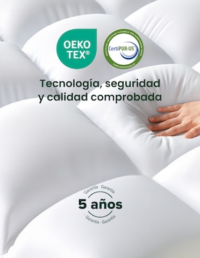 Colchoneta Zinus Topper confort medio