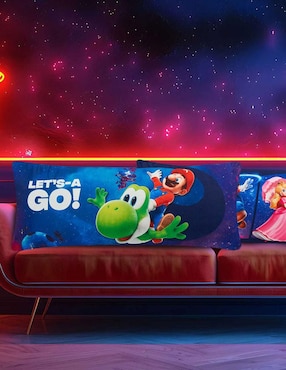 Almohada Providencia Súper Jumbo Super Mario firmeza media