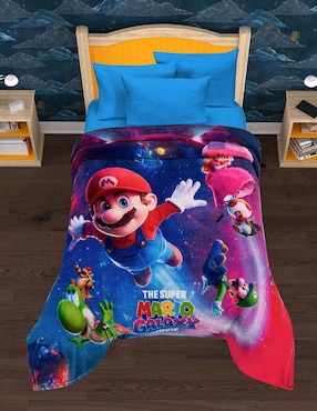 Cobertor Super Mario Bros Providencia Serenity Galaxy