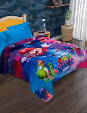 Cobertor Super Mario Bros Providencia Serenity Galaxy