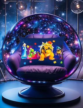Almohada Providencia Súper Mario Space firmeza media