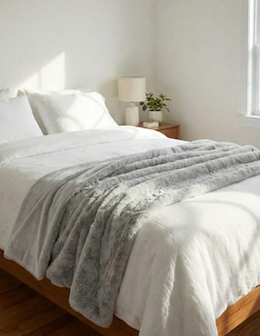 Frazada de tejido suave Saffron Looms Channel Luxe Throw
