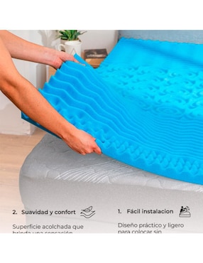 Set de almohada Atlas del Descanso Premium firmeza media