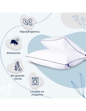 Set de almohada Spring Air Descanso Premium firmeza media