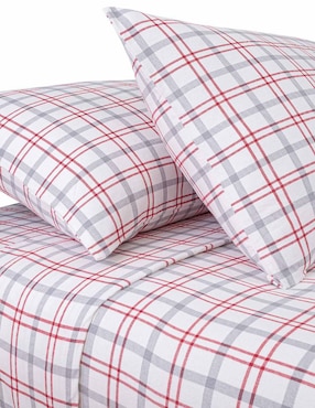 Juego de sábanas de franela 80 hilos Eddie Bauer portage plaid