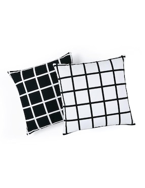 Set De Cojín Decorativo Kaltex Home B&W Grid