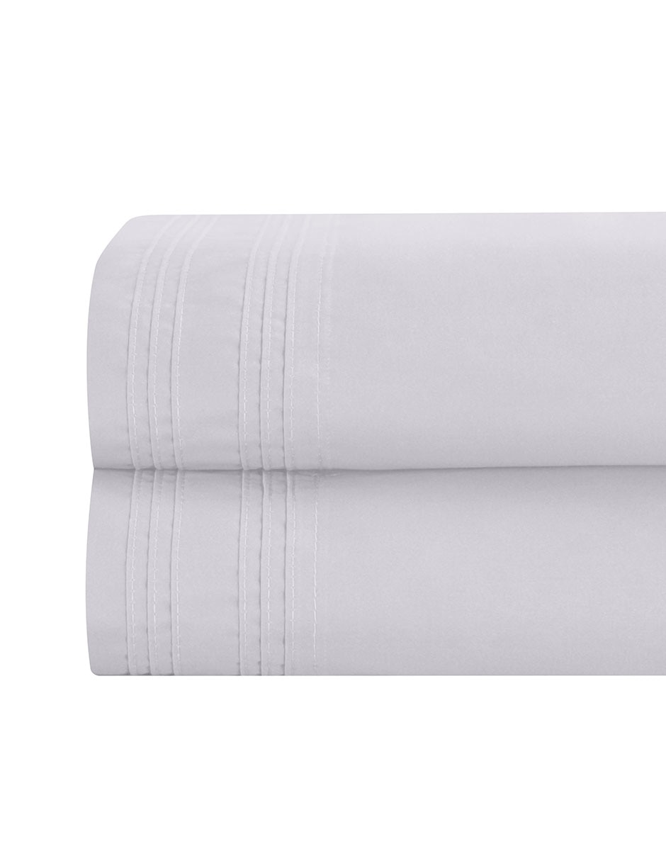 JGO SABANAS SATIN 500, QS, GRIS DALFIOR