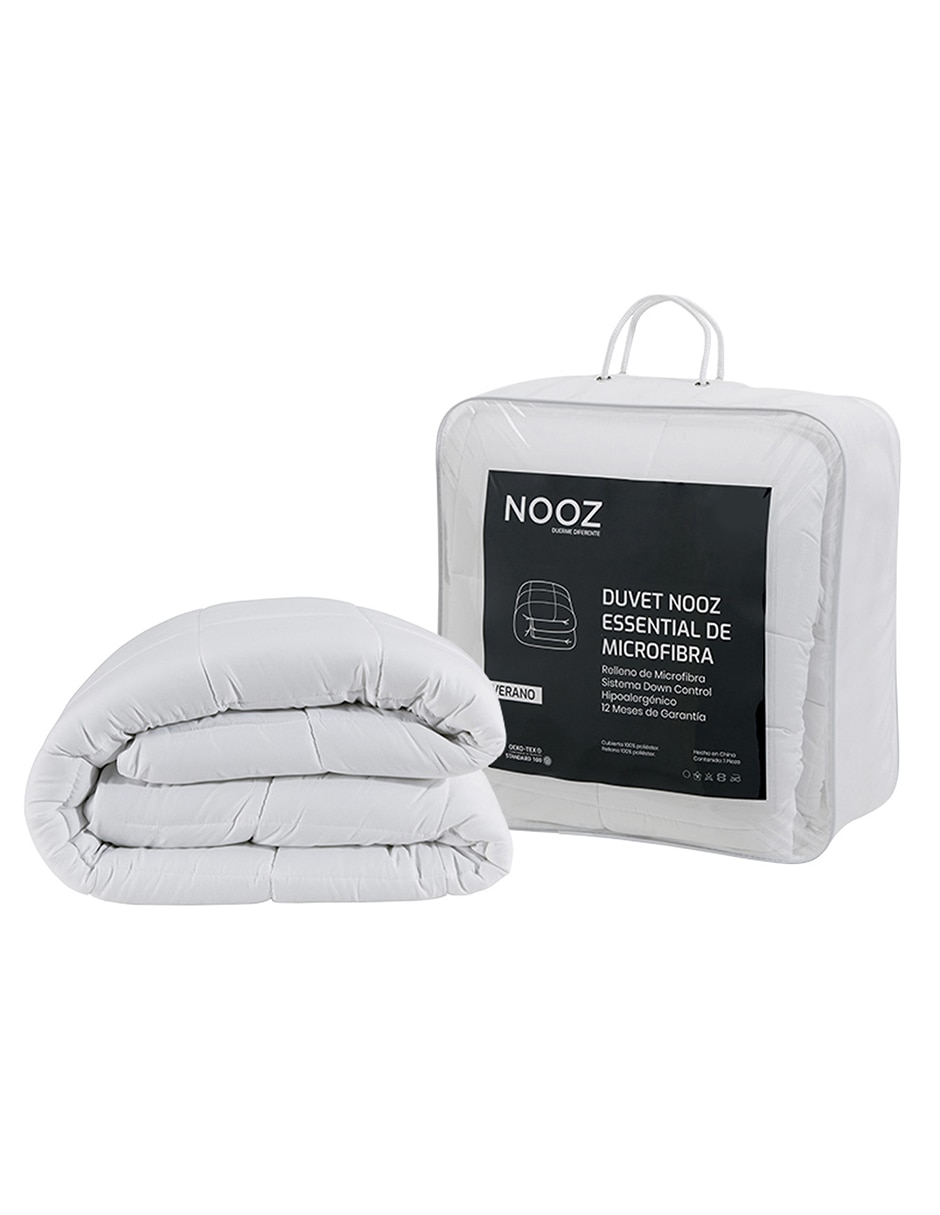 Edredón relleno de duvet Nooz Essential Microfibra Verano 2