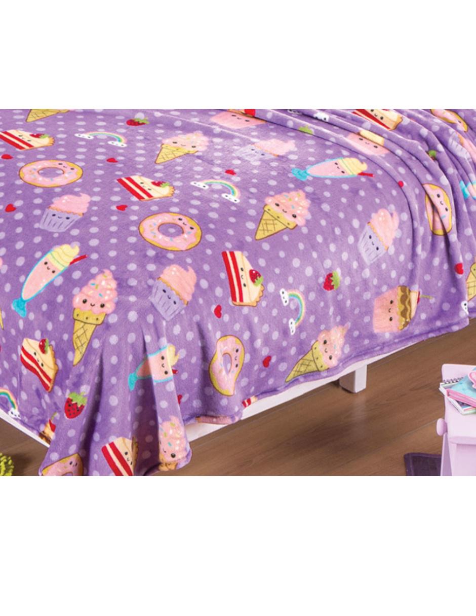 Cobertor estampado infantil