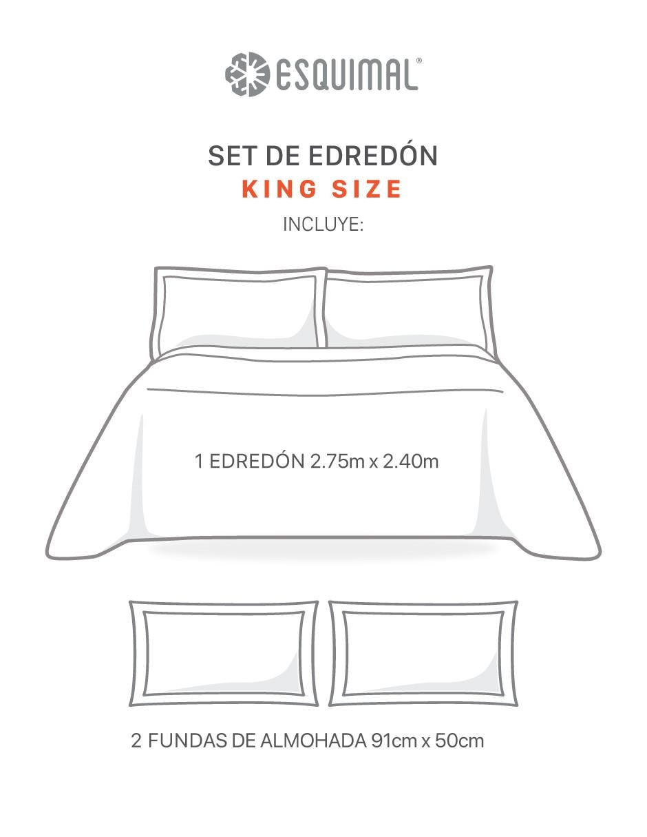 Set edredón Esquimal Pinsonic Edrecolcha 3D