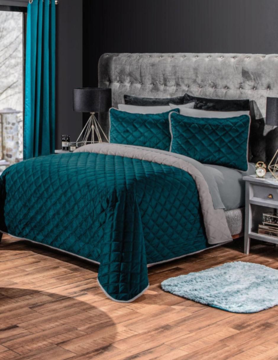 Set de Edre-Cobertor Velvet Confort