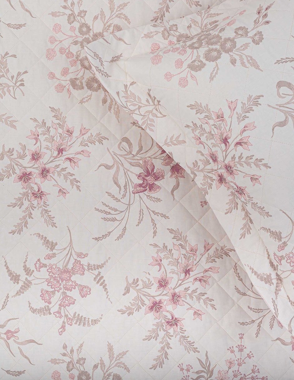 Set de colcha Meadow Field Blush 5