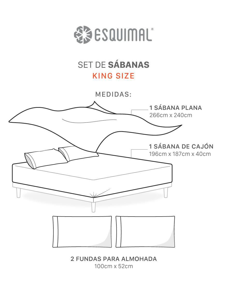 Juego de sabanas esquimal sábana microfibra