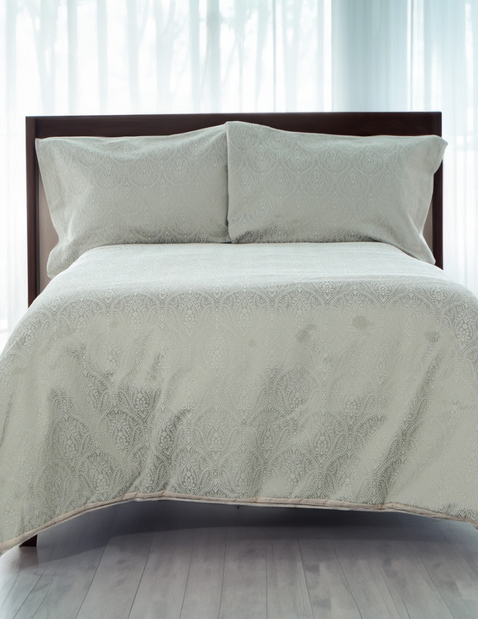 Set duvet con relleno Ellie Taupe