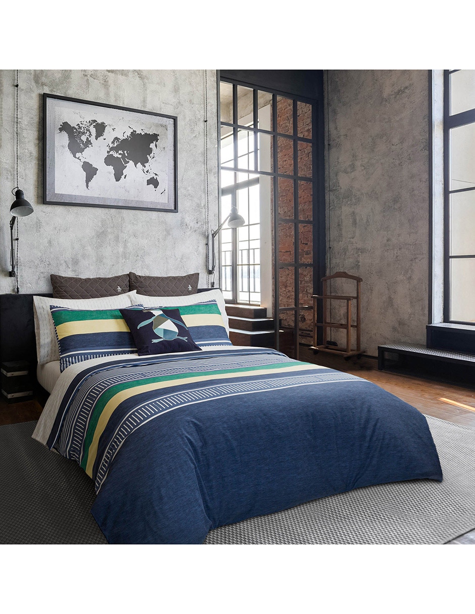 Cojín decorativo Block Blue 2