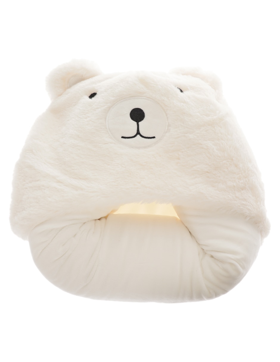 FRAZADA TRAVEL TEDDY, ESTÁNDAR, BLANCO
