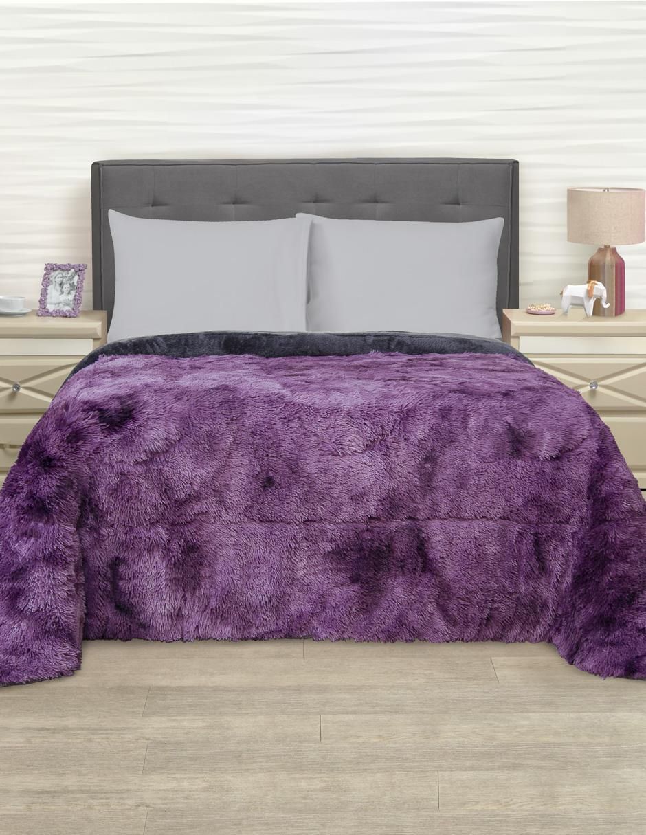 Cobertor Grizzly Malva 2