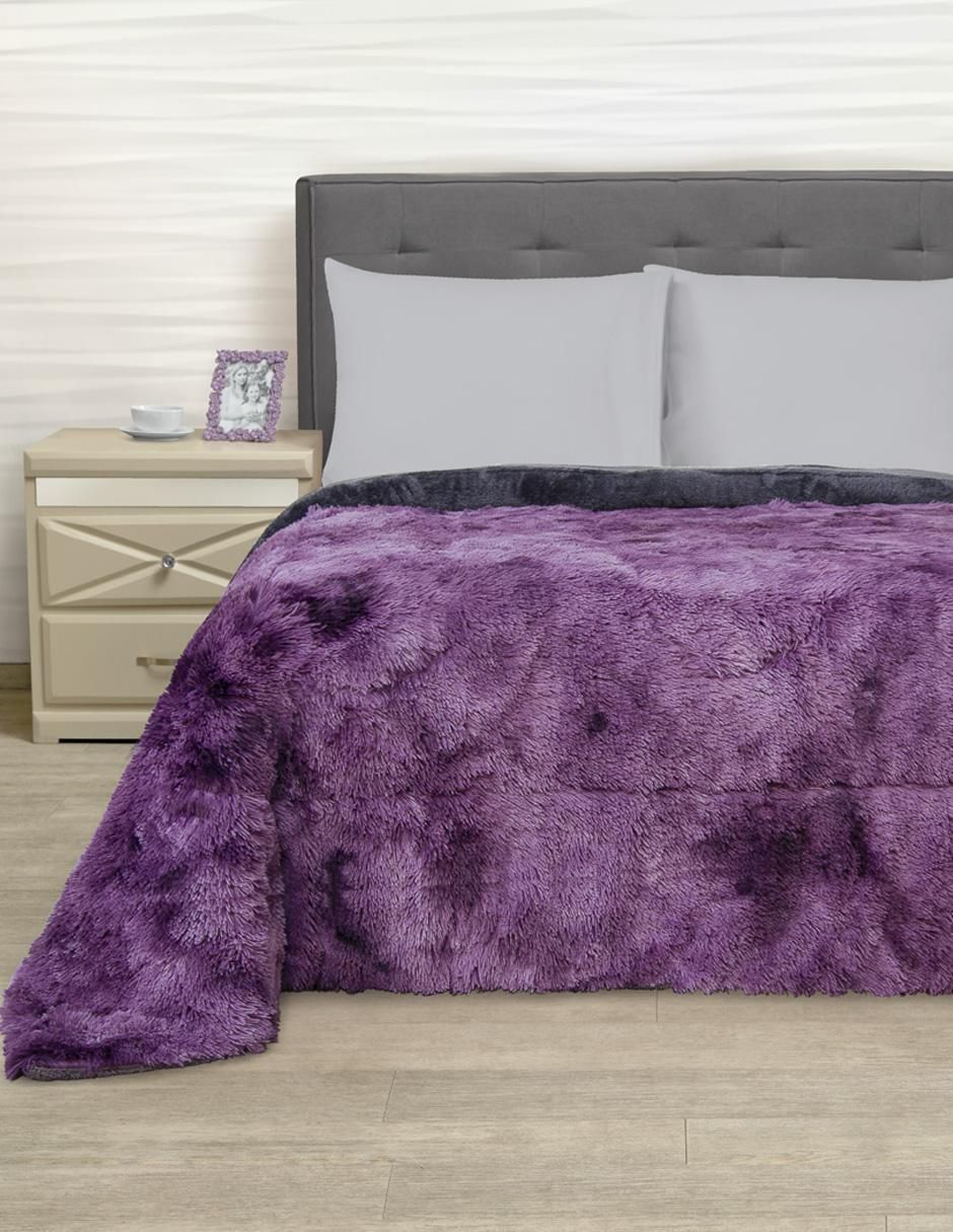 Cobertor Grizzly Malva 3