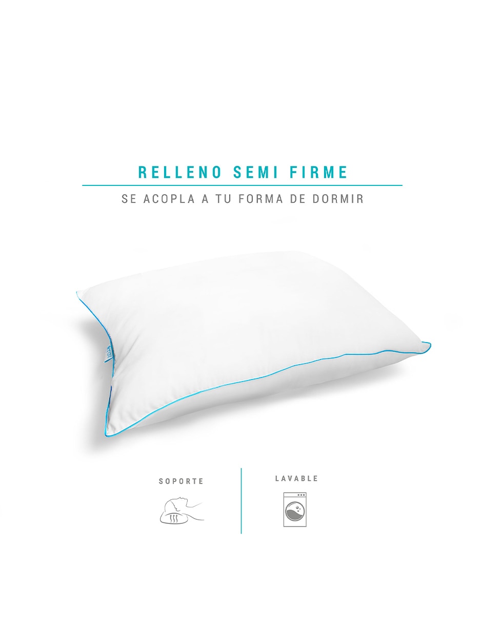 Set de almohada Nuo 2 Pack firmeza media 3
