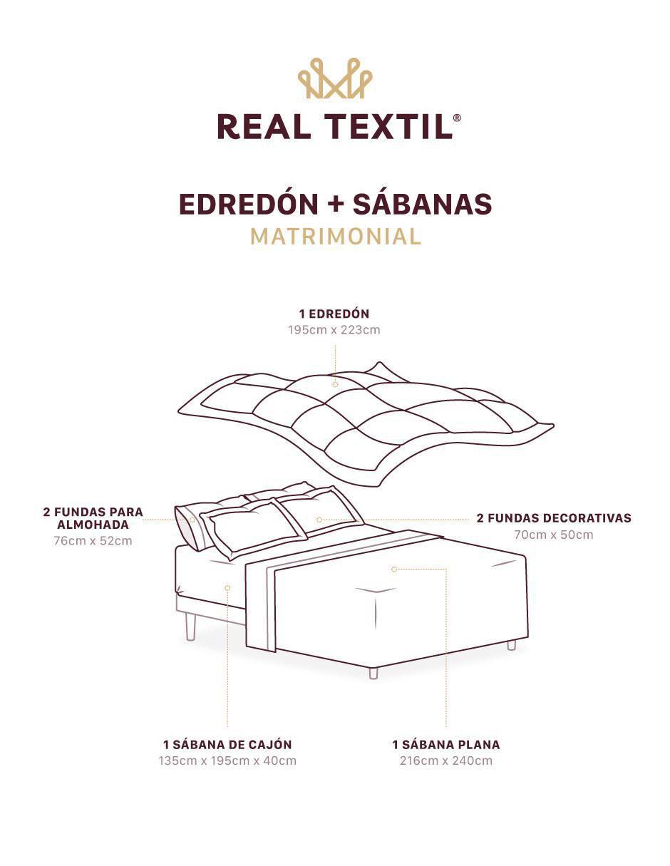 Set edredón Real Textil
