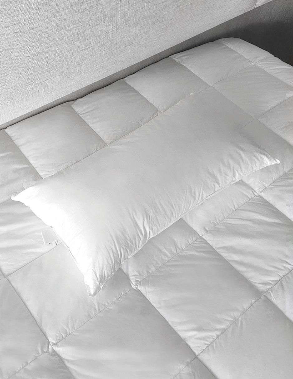 Almohada Pluma de Ganso Natural firmeza media 3
