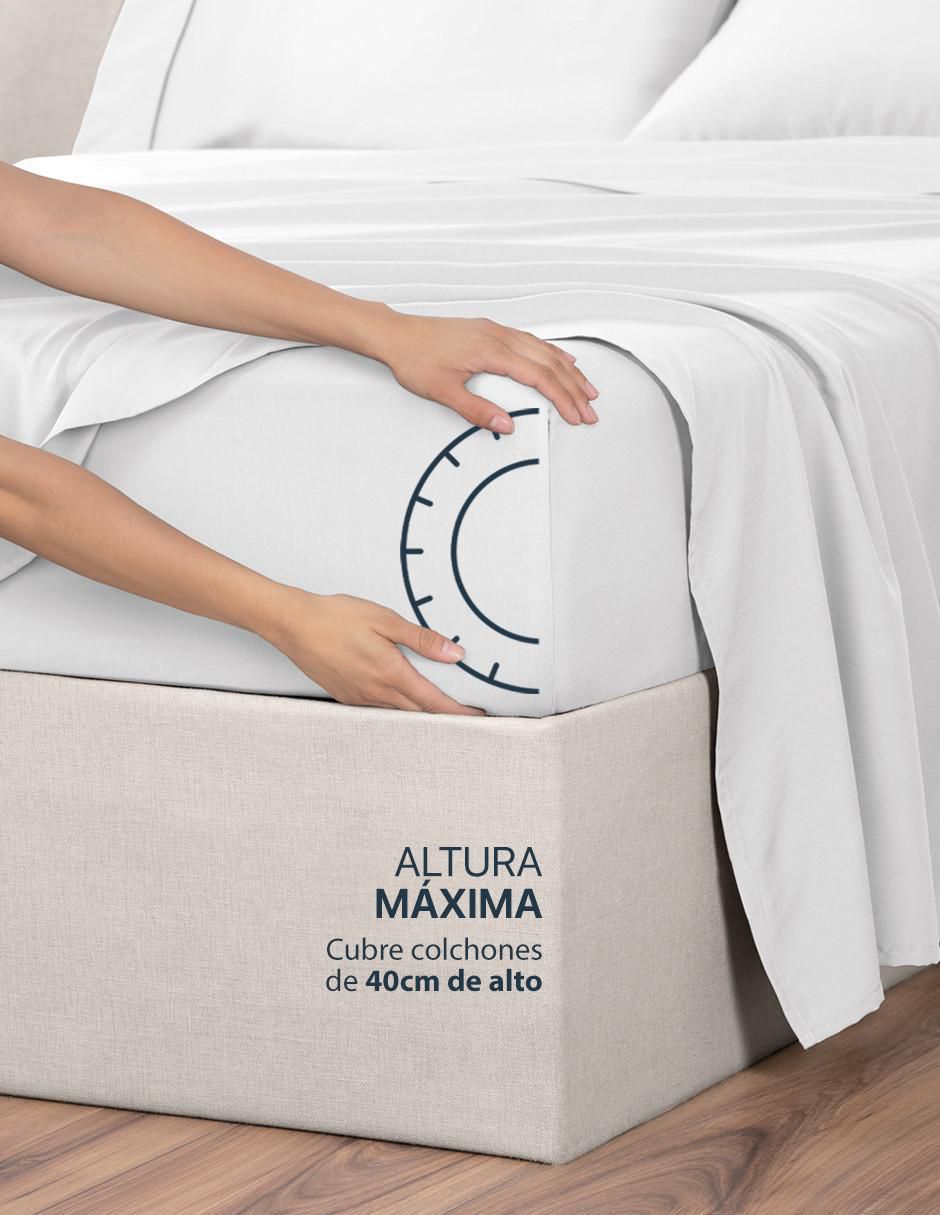 Juego de sábanas fibras de bambú y microfibra extra suaves 6