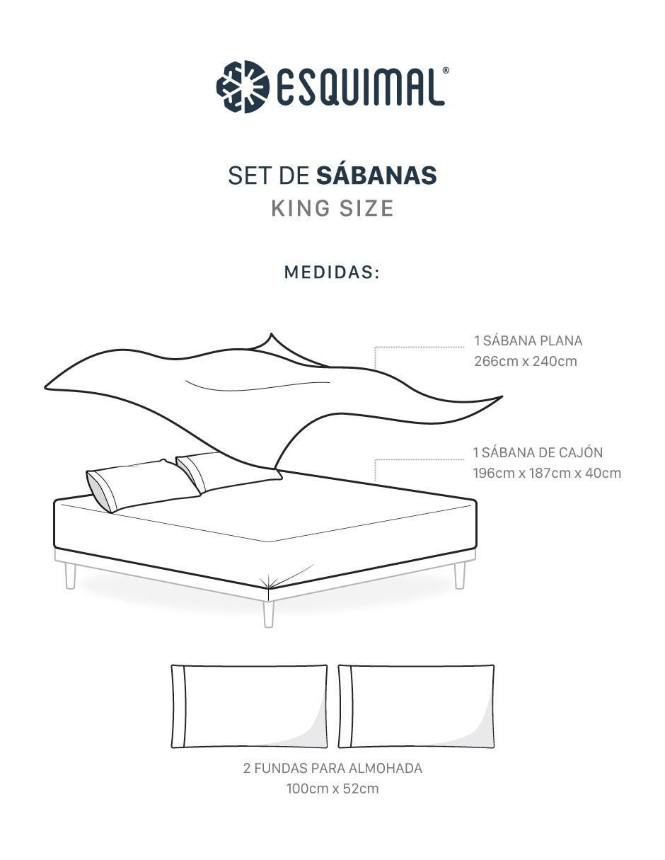 Juego de sábanas esquimal juego de sábanas de fibras de bambú y microfibra extra suaves
