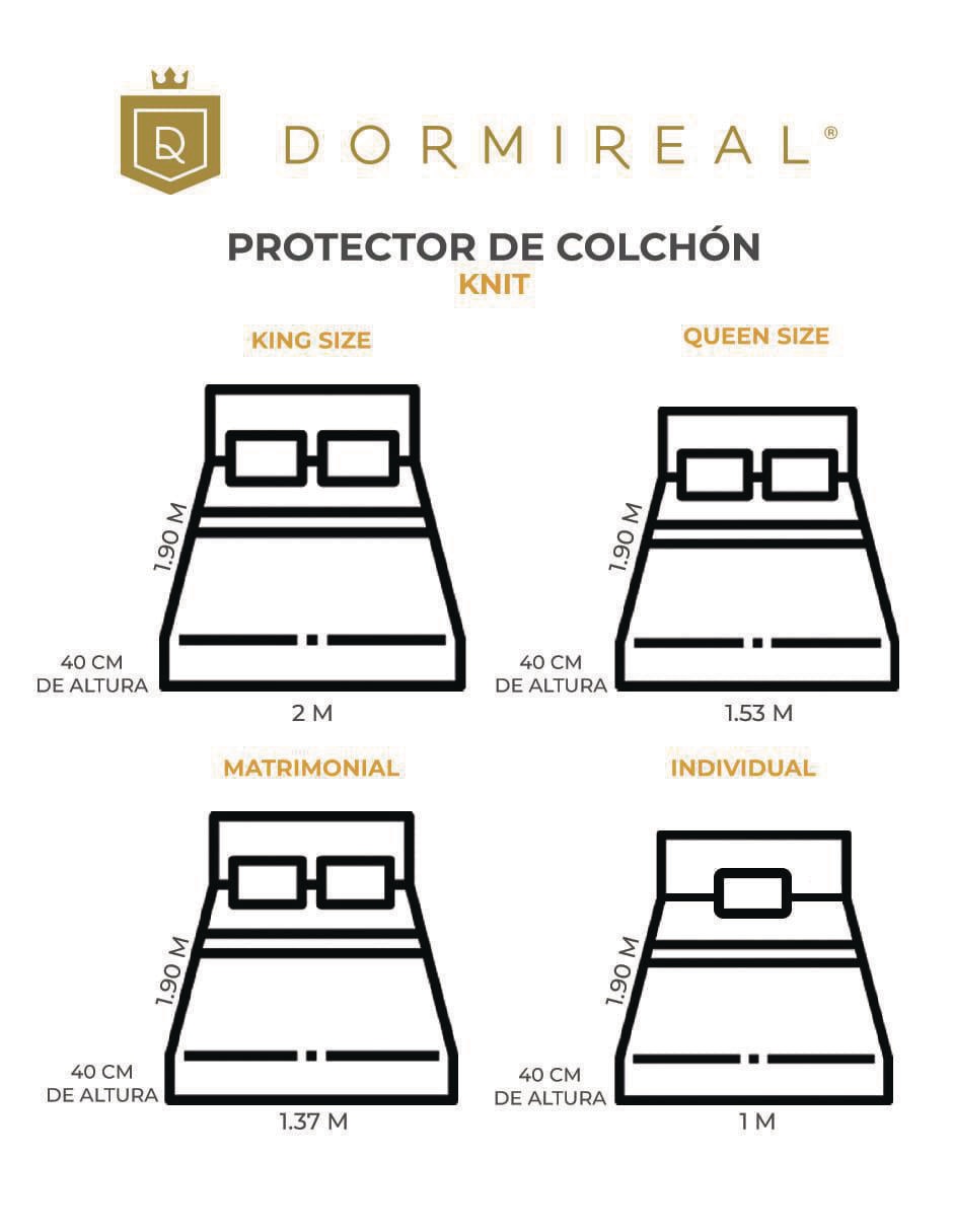Protector de colchón Knit 9