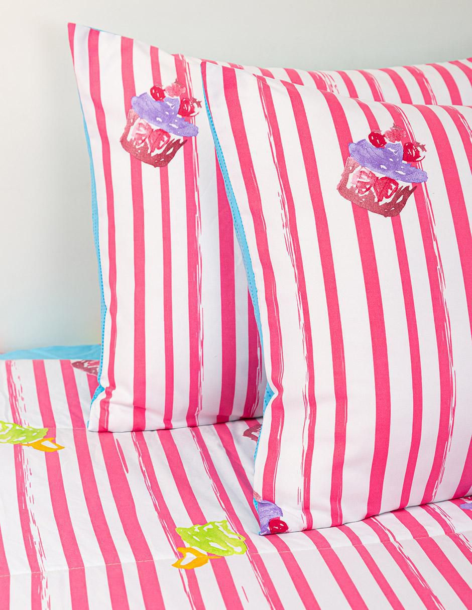 Set de colcha Cupcakes Party 2