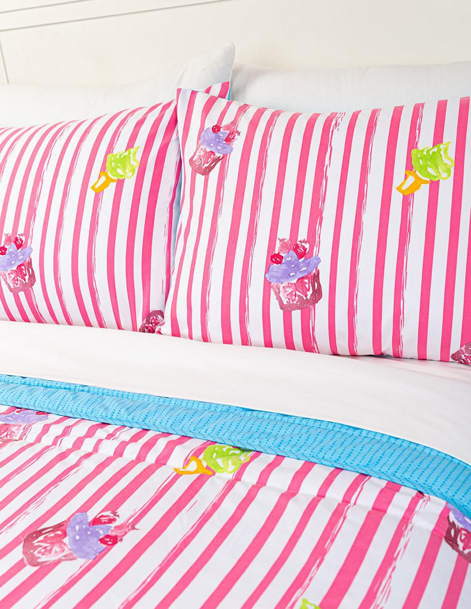Set de colcha Cupcakes Party 5
