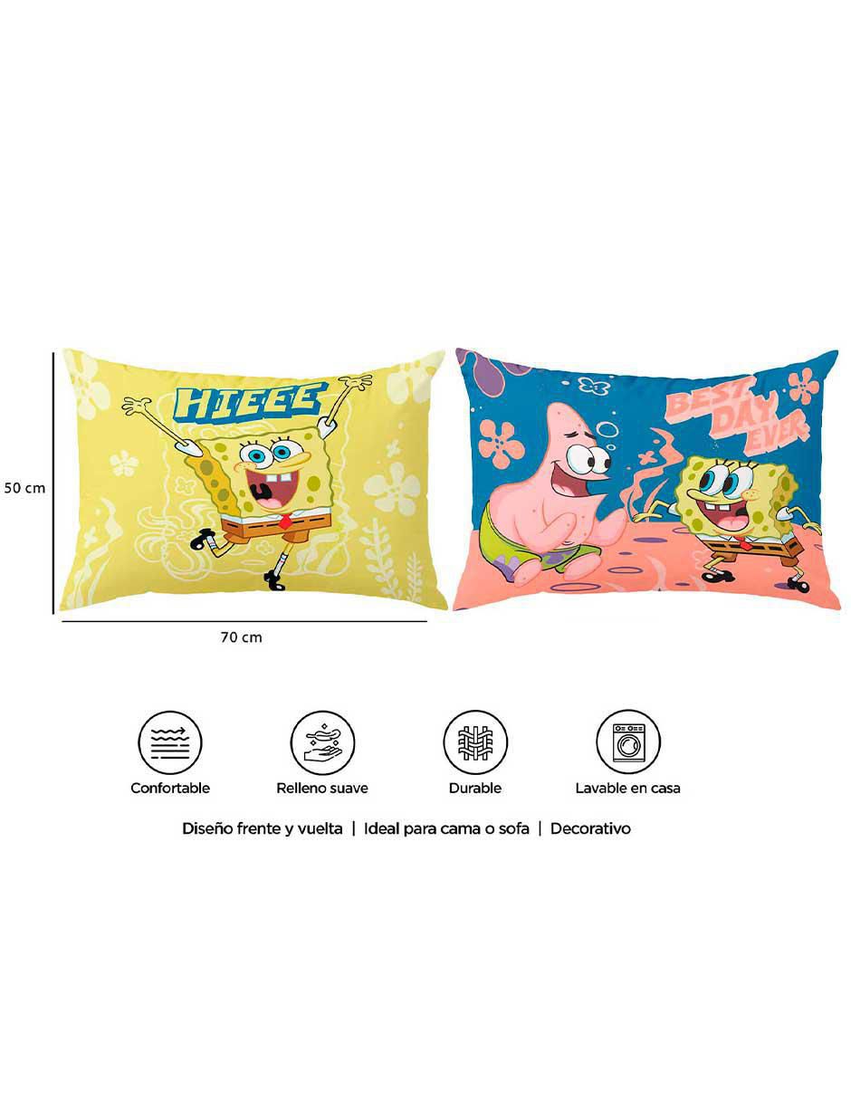 Almohada Bob Esponja firmeza media 3