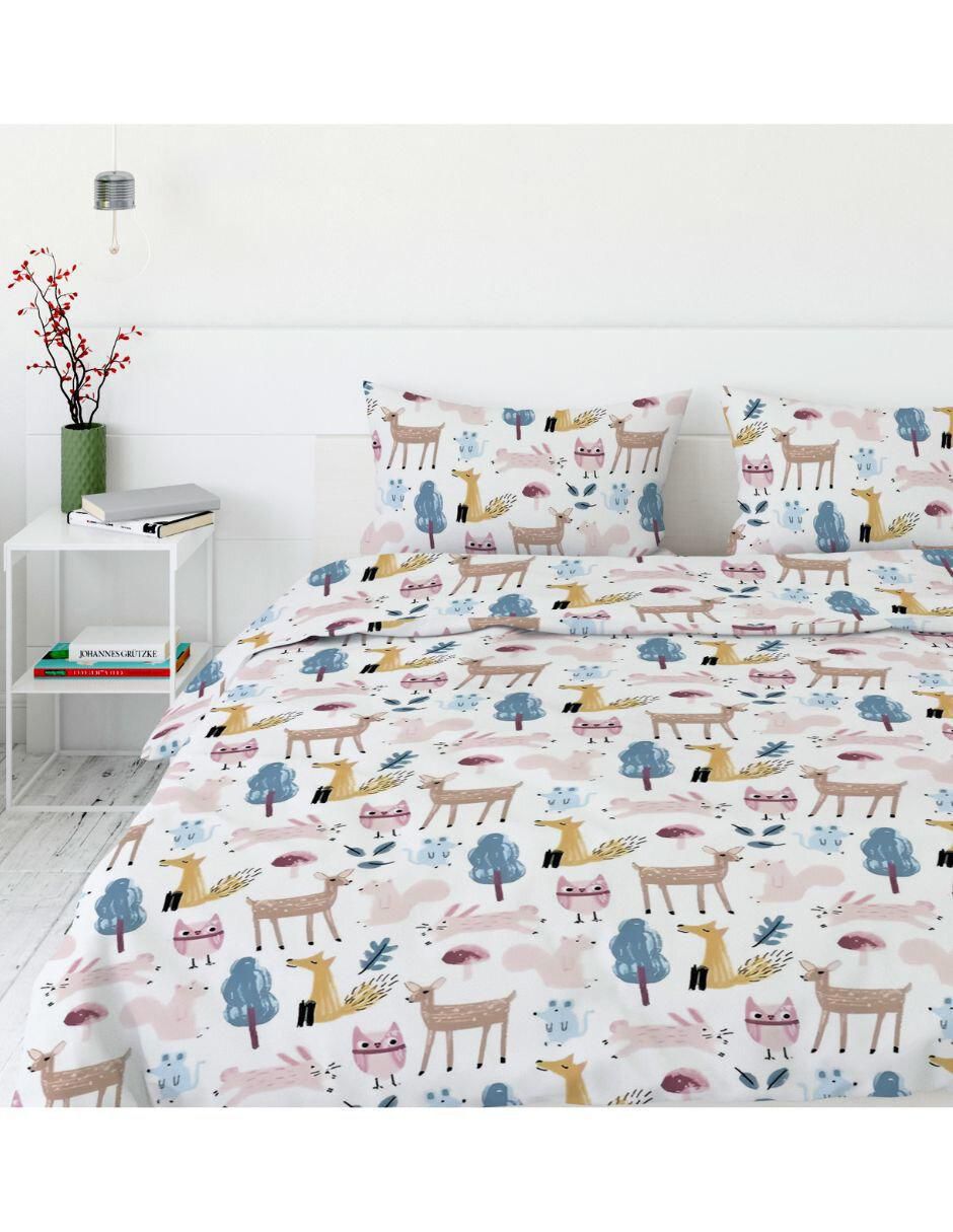 Juego de sábanas de microfibra Koala Estampada