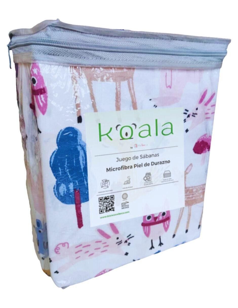 Juego de sábanas de microfibra Koala Estampada 4