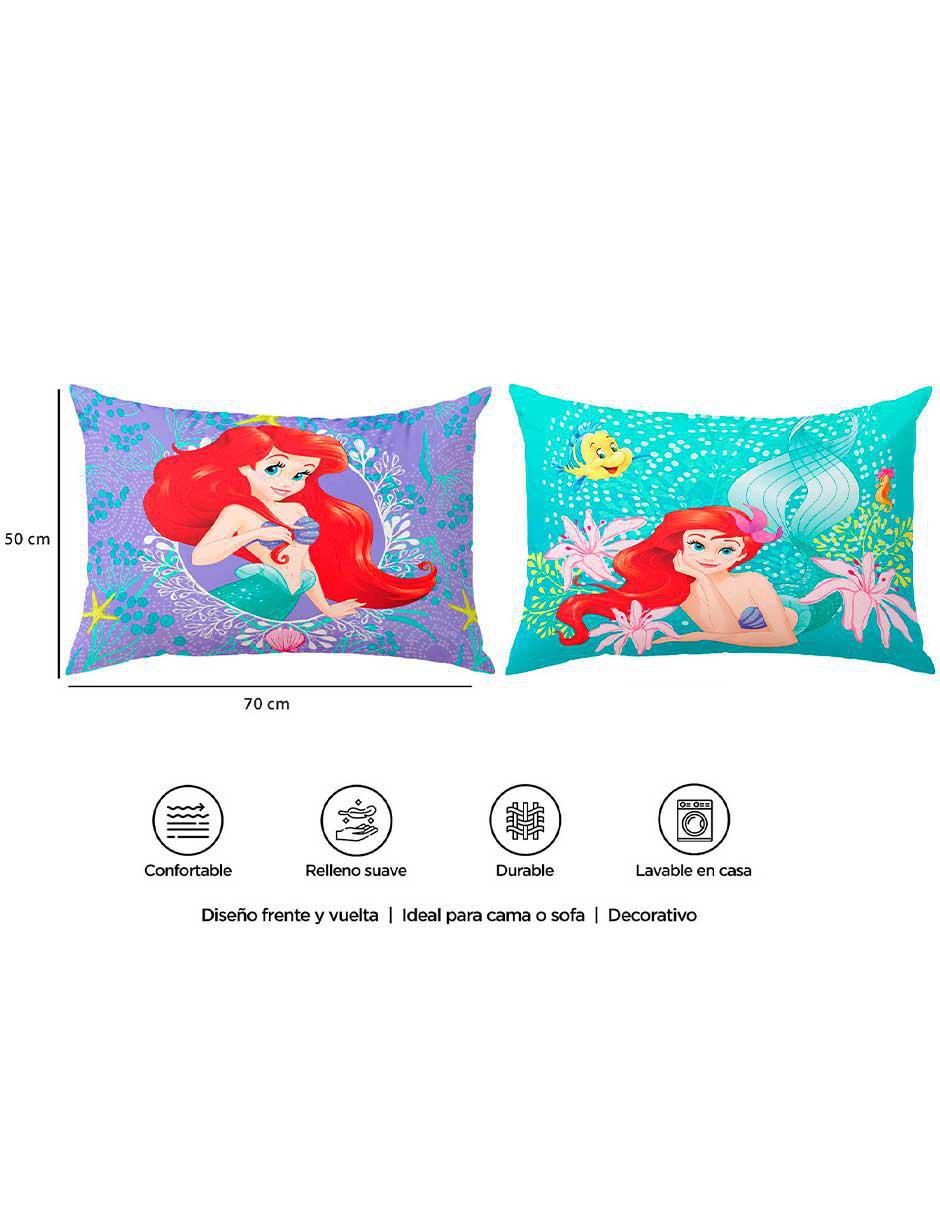 Almohada Almohada Decorativa Sirenita 70x50 cm firmeza media 3