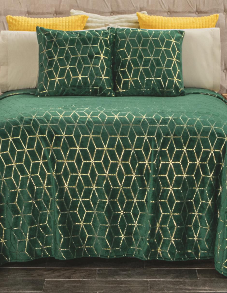 Cobertor Luxury Con Cojines estampado abstracto y geométrico 1